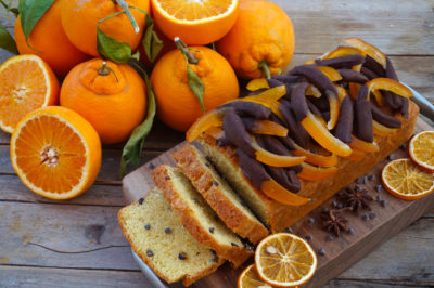 PLUMCAKE ARANCIA E GOCCE DI CIOCCOLATO