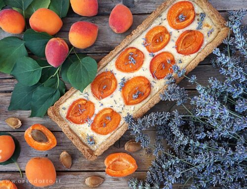 CROSTATA DI ALBICOCCHE E LAVANDA