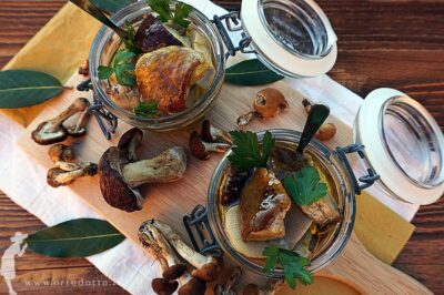 funghi sott olio