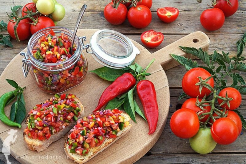 salsina pomodoro alla messicana