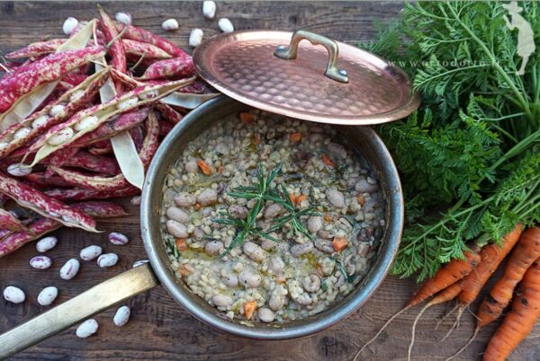 zuppa orzo fagioli